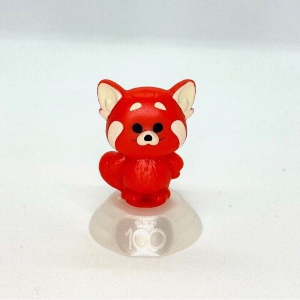 4/$15 🌻 Disney 100 Years McDonalds Happy Meal Toy Turning Red Red Panda Figure